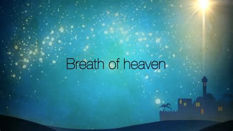Breath of Heaven (Mary's Song) sheet music by Amy Grant. Sheet music arranged for Piano/Vocal/Chords in D Minor. SKU: MN0139156
